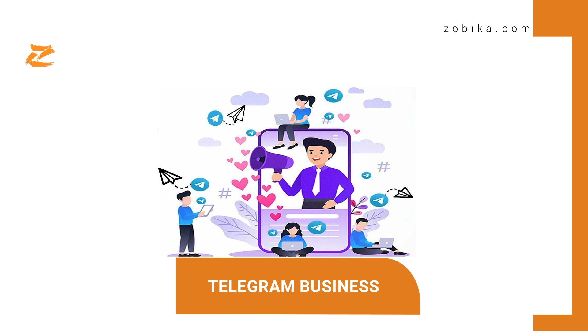 telegram business